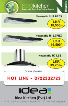 Photo of Newmatic Kitchen Hoods & Hobs in Danweem.com