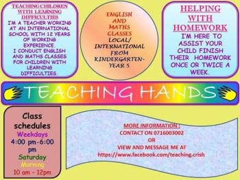 Photo of Hands - International School Teacher With Pre School Education in Danweem.com