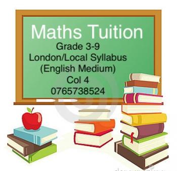 Photo of & Science Tuition Bambalapitiya in Danweem.com